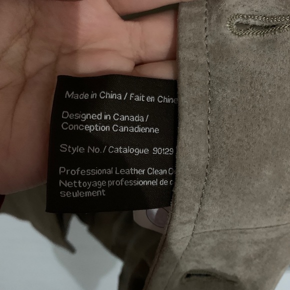 NWOT Danier Mens Leather Jacket size XL - Picture 5 of 6